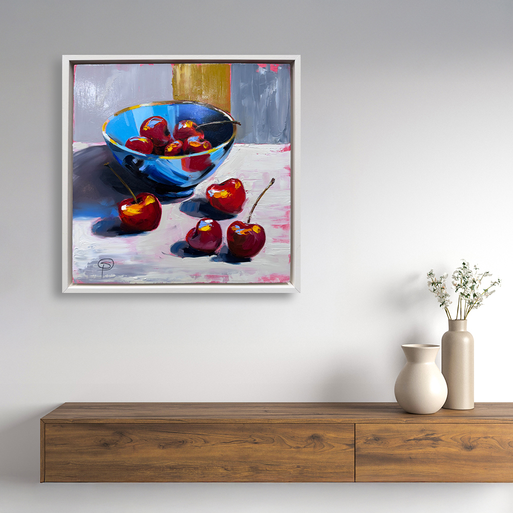 View of picture in situ